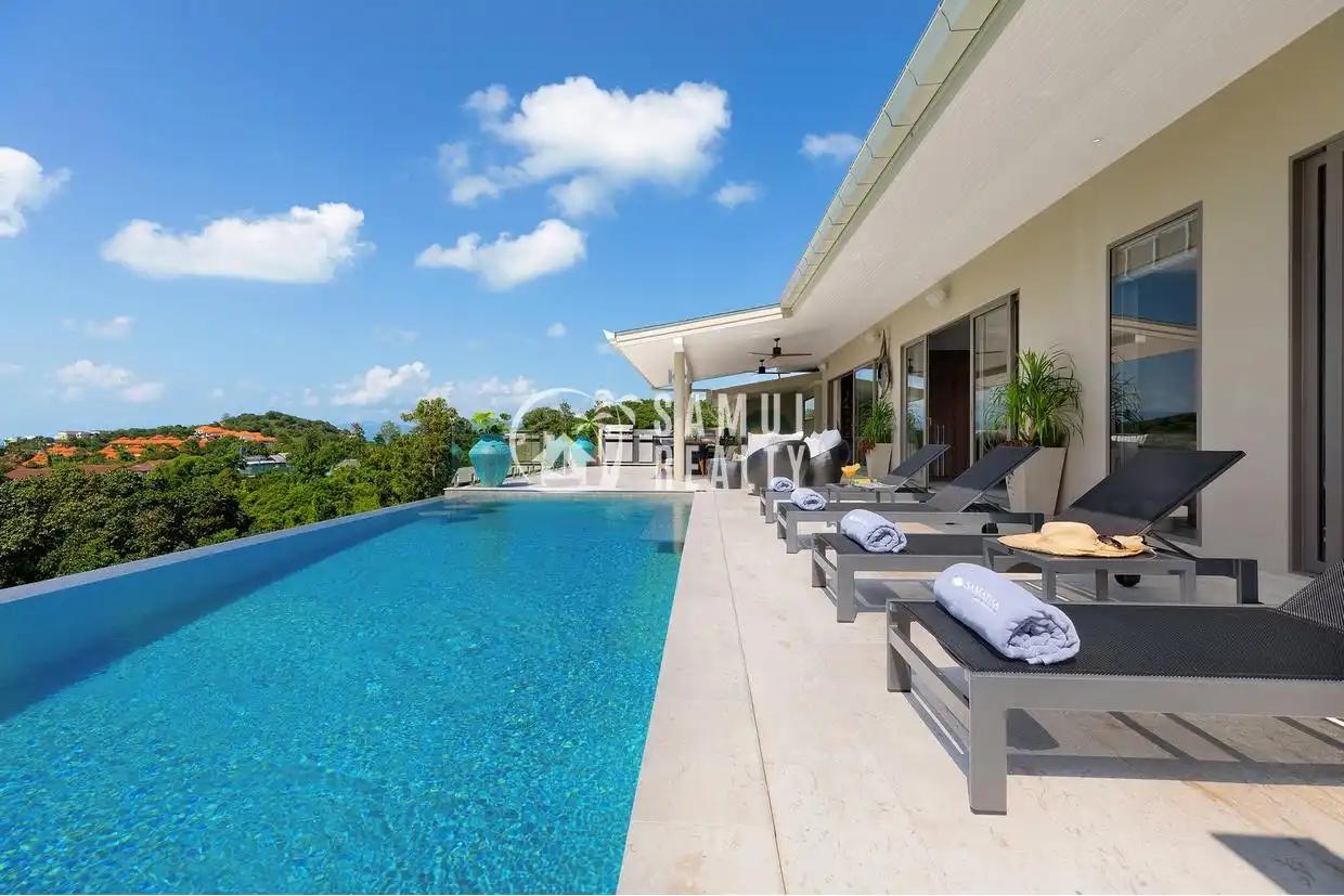 Luxury 5BR Sea View Villa Plai Laem